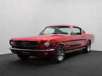 Ford USA Mustang 289 CI 1965 Fastback C-Code *Gerestaureerd*, Auto's, Lederen bekleding, Achterwielaandrijving, Zwart, 4 stoelen