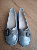 Gabor Instappers - Maat 36 - Zilvergrijs - Nieuwstaat, Gabor, Ophalen of Verzenden, Zo goed als nieuw, Espadrilles of Moccasins