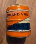 Sponsblikje bevrijdingsdag 1945, Ophalen of Verzenden, Gebruikt
