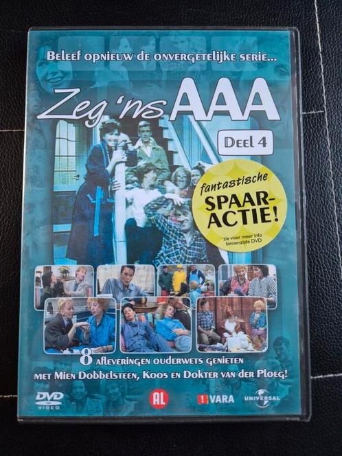 Zeg eens aaa deel 4, Cd's en Dvd's, Dvd's | Nederlandstalig, Zo goed als nieuw, Alle leeftijden, Ophalen of Verzenden