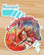 Knightmare MSX Konami Bartop Retro Vinyl Sticker, Verzenden, Nieuw, Overige typen