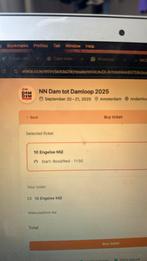 Dam tot Dam ticket 2025, Ophalen of Verzenden, Zo goed als nieuw, Overige formaten