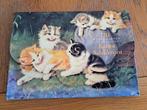 12 kaarten katten en 11 enveloppen, Ophalen of Verzenden, Hond of Kat