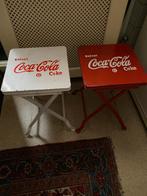 Coca-Cola spulletjes tafels zwaar metaal, Verzamelen, Ophalen of Verzenden, Zo goed als nieuw, Overige