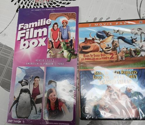 nieuwe dvd,s baas in eigen bos 1en 2 famillie box 3 dvd,s, Cd's en Dvd's, Dvd's | Tekenfilms en Animatie, Nieuw in verpakking