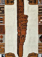 Handgemaakt wol Kelim tapijt Zuid Amerika Peru 125x170cm, Huis en Inrichting, Gebruikt, Oosters Kelim vintage Persian hype, 100 tot 150 cm