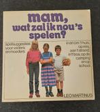 Leo Martinus - Mam, wat zal ik nou's spelen?, Leo Martinus, Ophalen of Verzenden, Zo goed als nieuw, Overige onderwerpen