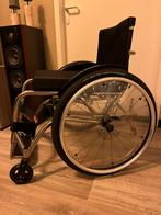 Lichtgewicht titanium vastframe actieve rolstoel, Diversen, Ophalen, Zo goed als nieuw, Handbewogen rolstoel