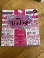 Craft Sensations - Floral Vintage - Designblok , Ophalen of Verzenden, Gebruikt, Materiaal