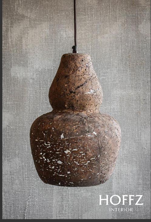Hoffz Bari lamp 203 landelijke brocante lamp, Huis en Inrichting, Lampen | Hanglampen, Zo goed als nieuw, Minder dan 50 cm, Glas