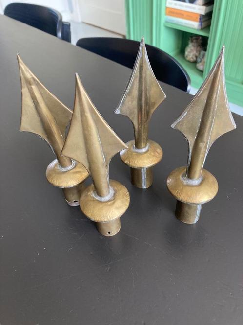 Antieke koperen punten, Antiek en Kunst, Antiek | Koper en Brons, Koper, Ophalen of Verzenden