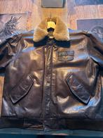 PME lederen pilotenjas maat M, Kleding | Heren, Bruin, Maat 48/50 (M), Ophalen of Verzenden, Zo goed als nieuw