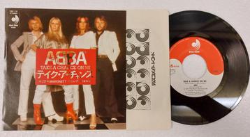 Abba VINYL SINGLE JAPAN Take a chance on me beschikbaar voor biedingen