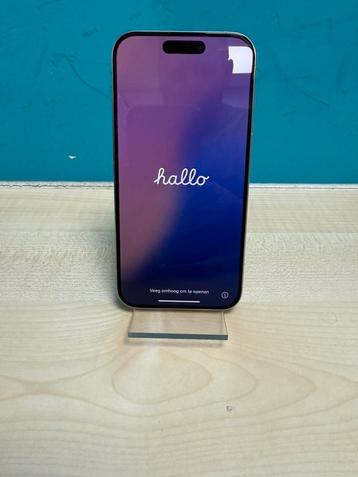 Apple iPhone 15 Pro 128GB White Titanium - 2e hands - 92% beschikbaar voor biedingen