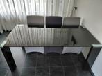 Zwarte hoogglans tafel. OPHALEN NIJMEGEN, Huis en Inrichting, Complete inboedels, Ophalen