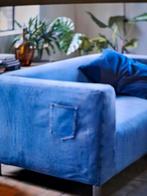 Ikea Klippan spijkerstof, Huis en Inrichting, Banken | Bankstellen, Ophalen, 150 tot 200 cm, Tweepersoons, 75 tot 100 cm