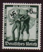 Duitse Zegel uit 1938 "Anschluss Oostenrijk" (DR 662), Verzamelen, Militaria | Tweede Wereldoorlog, Overige soorten, Duitsland