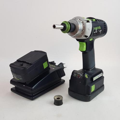 WEEKENDDEAL Festool pdc 18/4 Klopboor + 2x 18v 4.2Ah Accu's, Doe-het-zelf en Verbouw, Gereedschap | Boormachines, Zo goed als nieuw