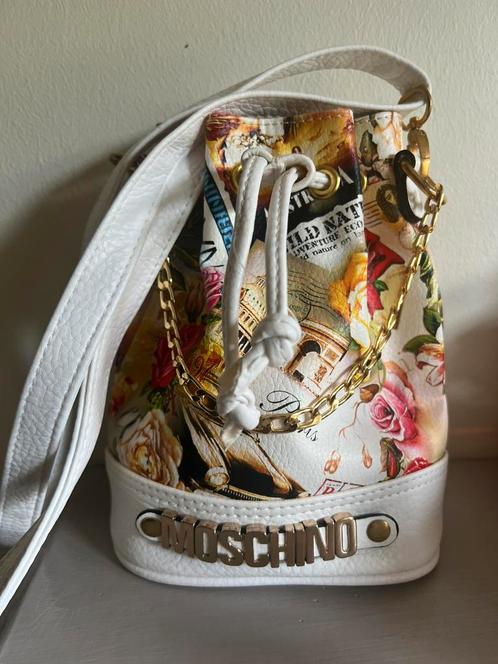 Love Moschino Schoudertas, Rugzak voor dames, wit,, Sieraden, Tassen en Uiterlijk, Tassen | Damestassen, Nieuw, Avondtasje, Wit