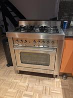 Gasfornuis 90 cm Solitaire Bosch (oven rammelt), Witgoed en Apparatuur, Fornuizen, Ophalen, Gebruikt, 60 cm of meer, Gas