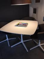 Strakke witte Italiaanse designtafel, Ophalen, 50 tot 100 cm, Design, 50 tot 100 cm
