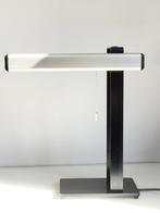 Zweedse design bureaulamp Jan-Åke Hallén Parabolux, Huis en Inrichting, Lampen | Tafellampen, Verzenden, Zo goed als nieuw, Glas