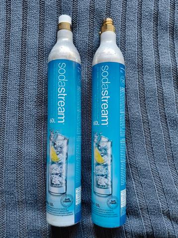 2x SodaStream Co2 Ruilcylinder, 60L - leeg beschikbaar voor biedingen