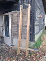 Duo schommel hardhout, Ophalen, Zo goed als nieuw