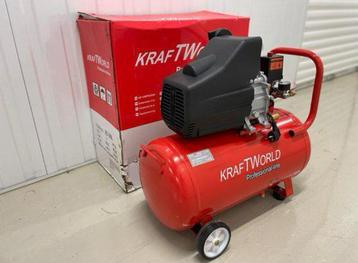 Nieuwe compressor 50 liter Kraft world beschikbaar voor biedingen