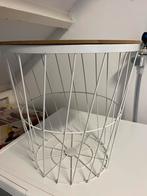 Mand met deksel, Huis en Inrichting, Woonaccessoires | Schalen en Manden, Ophalen, Overige materialen, Gebruikt, Mand