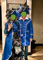 Carnavalskleding de blauwe piraat, Ophalen of Verzenden, Zo goed als nieuw, Carnaval