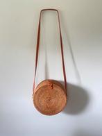 Rotan rieten ronde bali bag, Ophalen of Verzenden, Nieuw, Beige, Overige merken