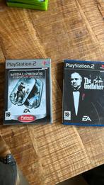 PS2 godfather medal of Honor, Spelcomputers en Games, Games | Sony PlayStation 2, Vanaf 18 jaar, Shooter, 1 speler, Ophalen of Verzenden