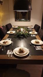 Stoere eettafel, Huis en Inrichting, Tafels | Eettafels, 200 cm of meer, 50 tot 100 cm, Robuust, Gebruikt