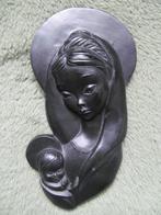 Vintage Wandplaque Madonna met kind, Antiek en Kunst, Ophalen