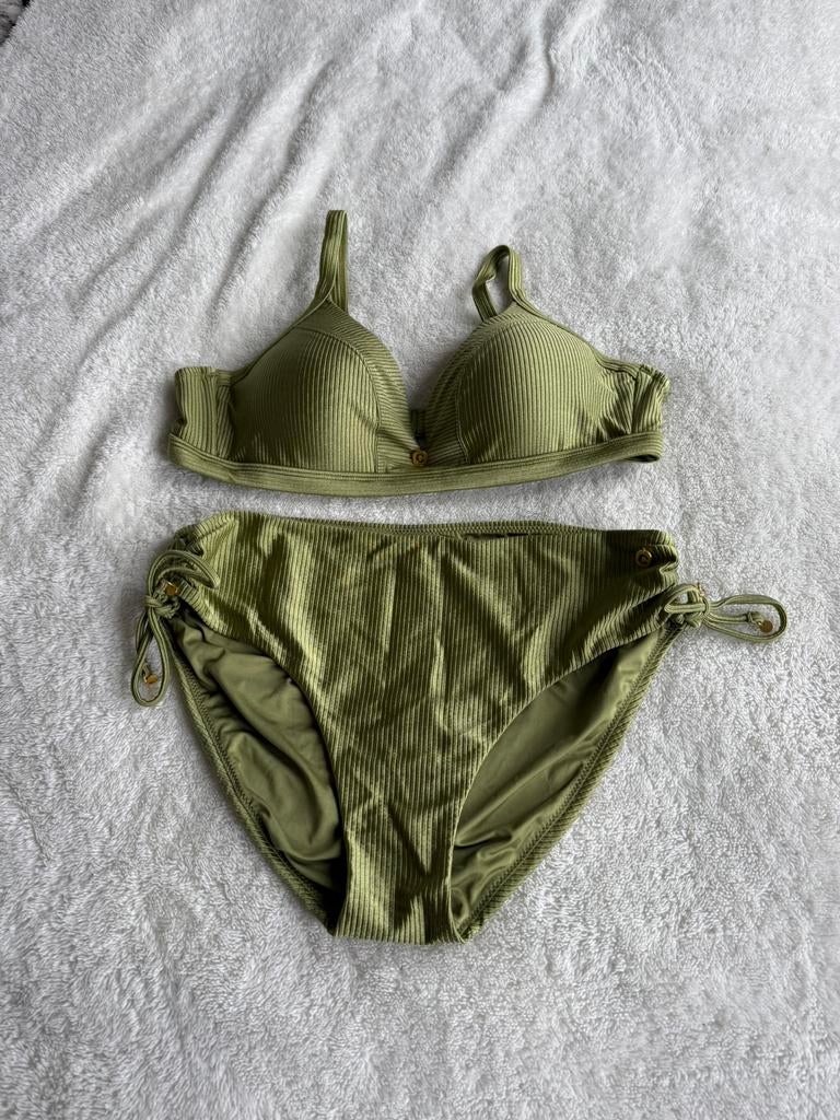 Bikini dames merk Ten cate valt als maat 42, Ophalen of Verzenden, Zo goed als nieuw, Groen, Bikini