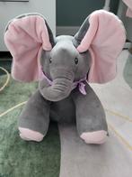 Kiekeboe Olifant interactief, Kinderen en Baby's, Speelgoed | Knuffels en Pluche, Ophalen of Verzenden, Zo goed als nieuw, Olifant