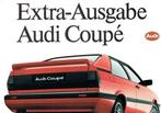 Folder Audi Coupé 'Extra-Ausgabe' (ca.1987), Boeken, Auto's | Folders en Tijdschriften, Audi, Ophalen of Verzenden, Zo goed als nieuw