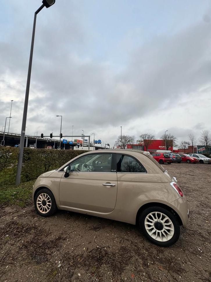 Fiat 500C 0.9 85pk Turbo Twinair 2012 Grijs, Auto's, Fiat, Particulier, 500C, Airbags, Airconditioning, Bluetooth, Centrale vergrendeling