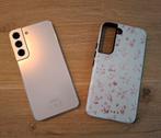 Samsung Galaxy S22 128gb Roze - nette staat + burga hoesje, Ophalen of Verzenden, Gebruikt