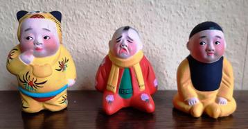 beeldje chinese karakter poppetjes baby peuter 7,5 cm  1990 beschikbaar voor biedingen