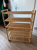 ZSM OPHALEN! 2x Bamboe schoenenrek - 3 rekken, Ophalen, Gebruikt