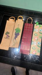 4 kado verpakkingen wijn fles, Ophalen of Verzenden, Zo goed als nieuw, Overige