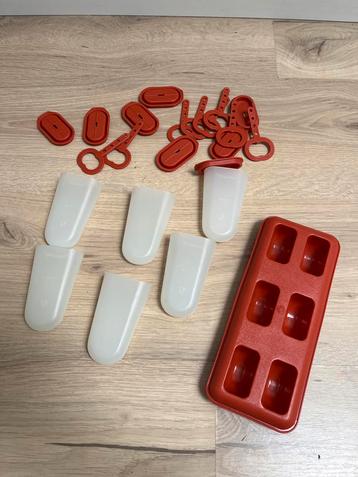 Tupperware Retro Ijsvormenset ijs ijsjes Compleet beschikbaar voor biedingen
