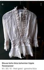 P1 Blouse boho behemian ibiza hippie mt. M, Maat 38/40 (M), Wit, Ophalen of Verzenden, Zo goed als nieuw