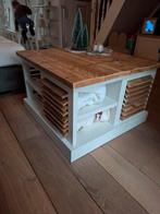 Prachtige landelijke salontafel, Huis en Inrichting, Ophalen, 100 tot 150 cm, 50 tot 100 cm, Zo goed als nieuw