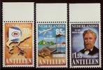 Nederlandse Antillen 861-863 serie met tab boven Maduro., Verzenden, Postfris