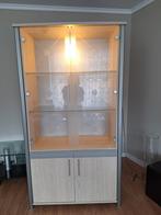Te koop : Vitrinekast, Huis en Inrichting, Ophalen, 50 tot 100 cm, Zo goed als nieuw, Minder dan 100 cm