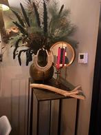 Zwartw goude tafels hoog, Huis en Inrichting, Tafels | Bijzettafels, Ophalen of Verzenden, Zo goed als nieuw, 75 cm of meer, 60 cm of meer