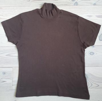 Mooi bruin shirt met kohl van Biaggini, mt L beschikbaar voor biedingen